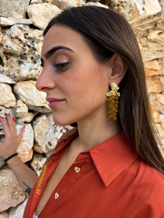 Earrings - DAFNE AMBER