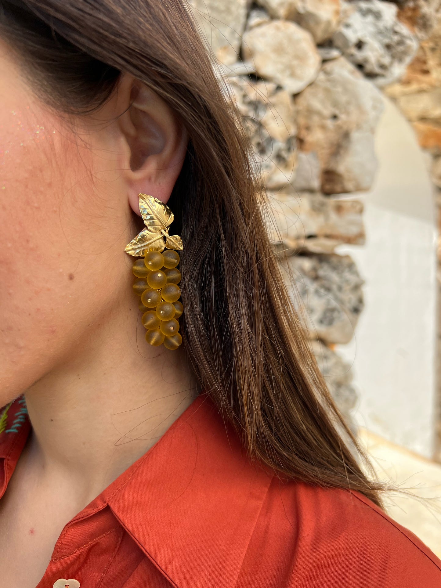 Earrings - DAFNE AMBER