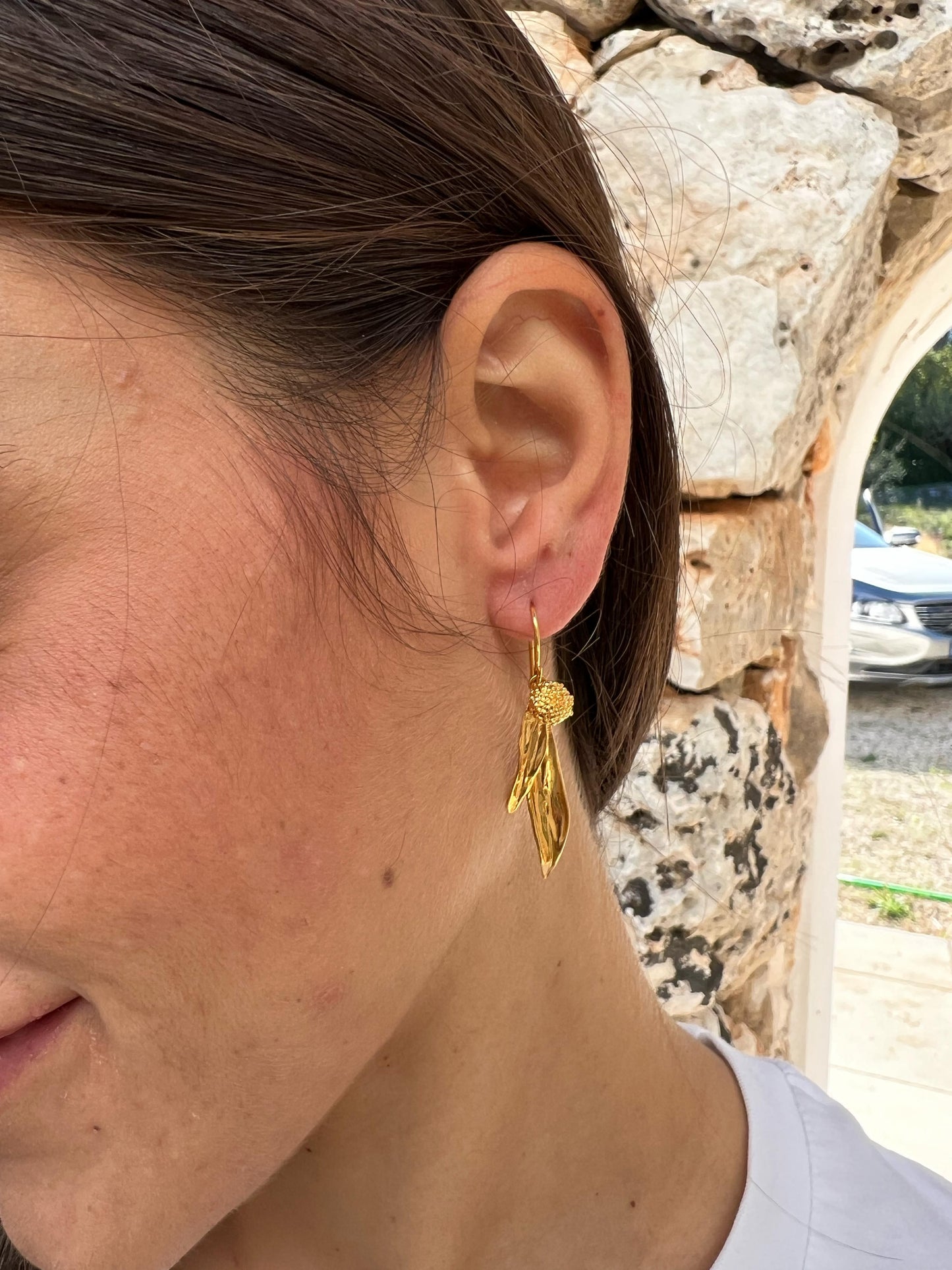 Earrings - Aurélie Mimosa (Per unit)