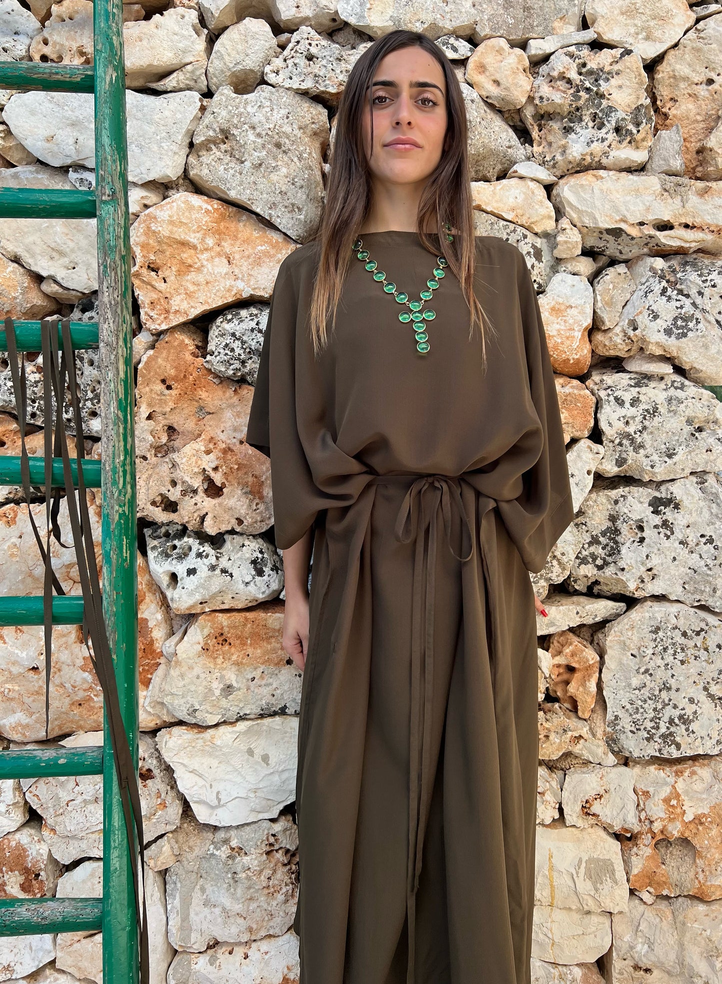 Dress - TANAGRA - Extra-Long / Bronze