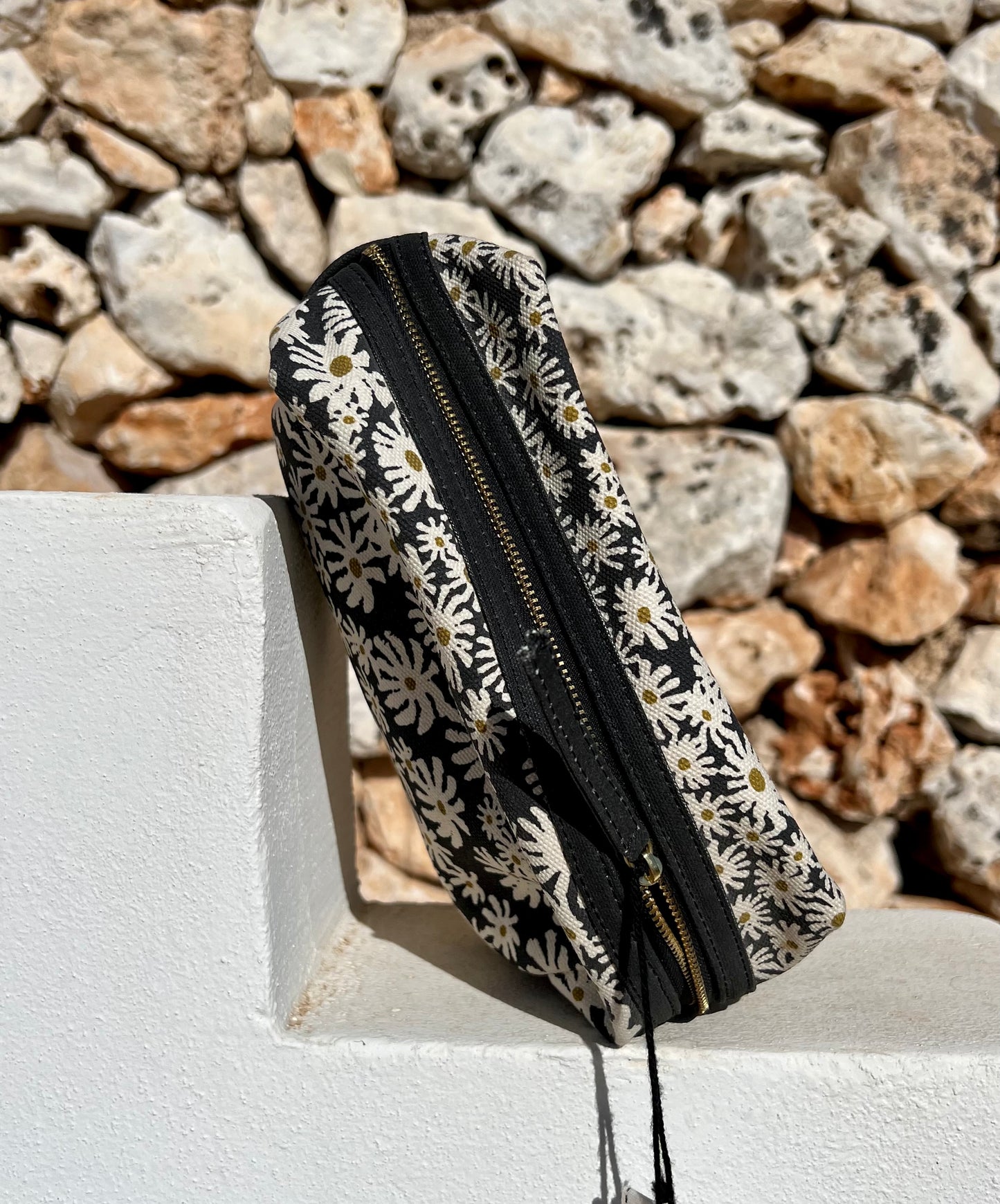 Toiletry Bag - Leopard Black