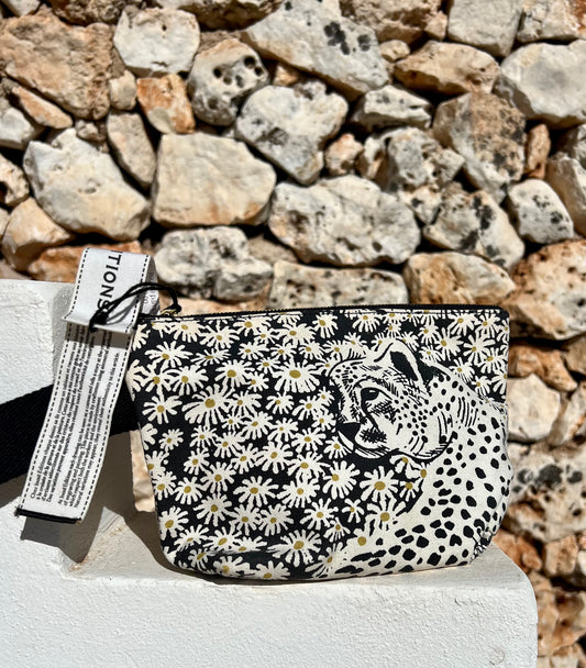 Beauty Bag - Leopard Black