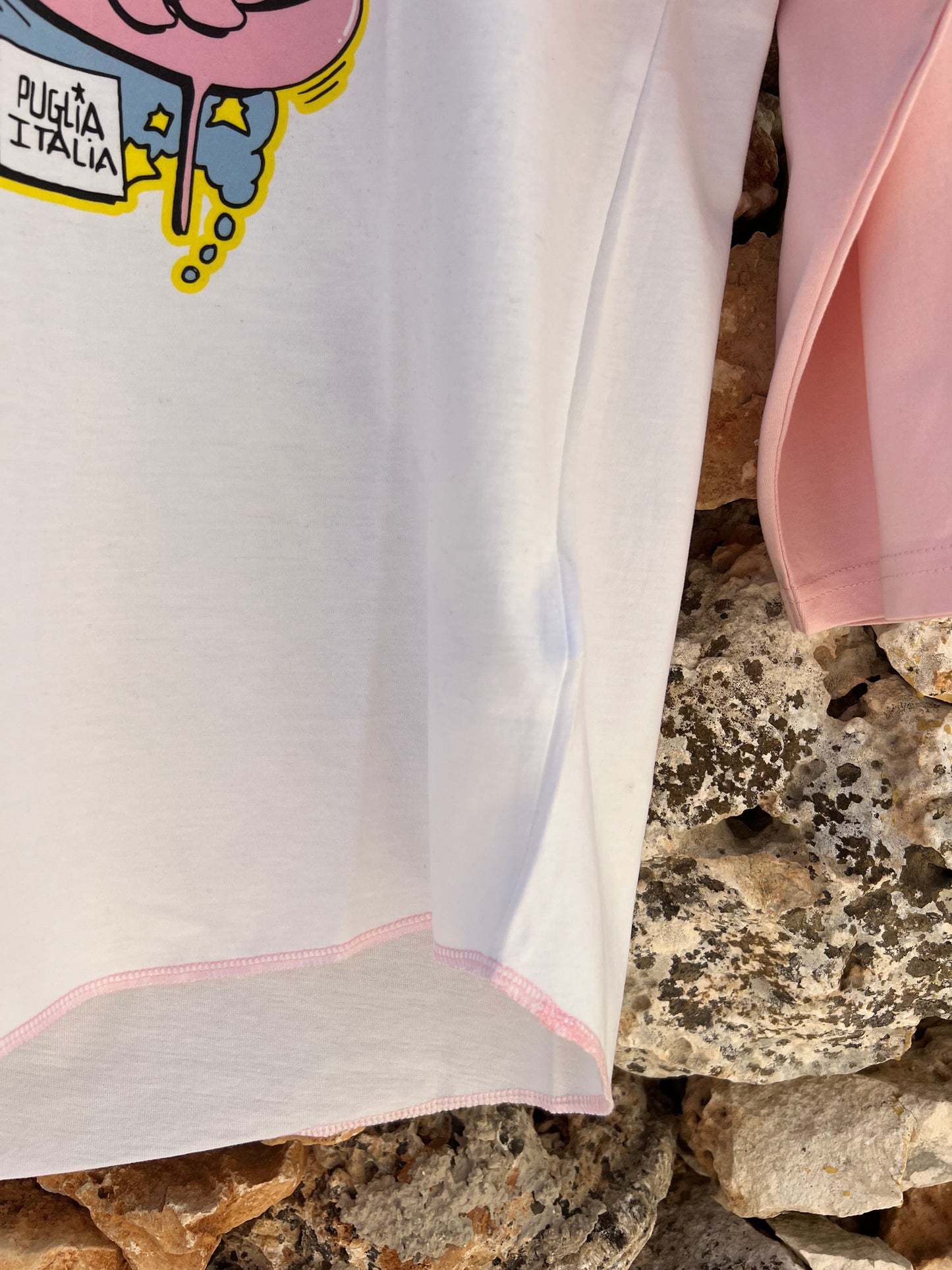 T-shirt - T-Kid 170 x Galleria Valencienne - Rose