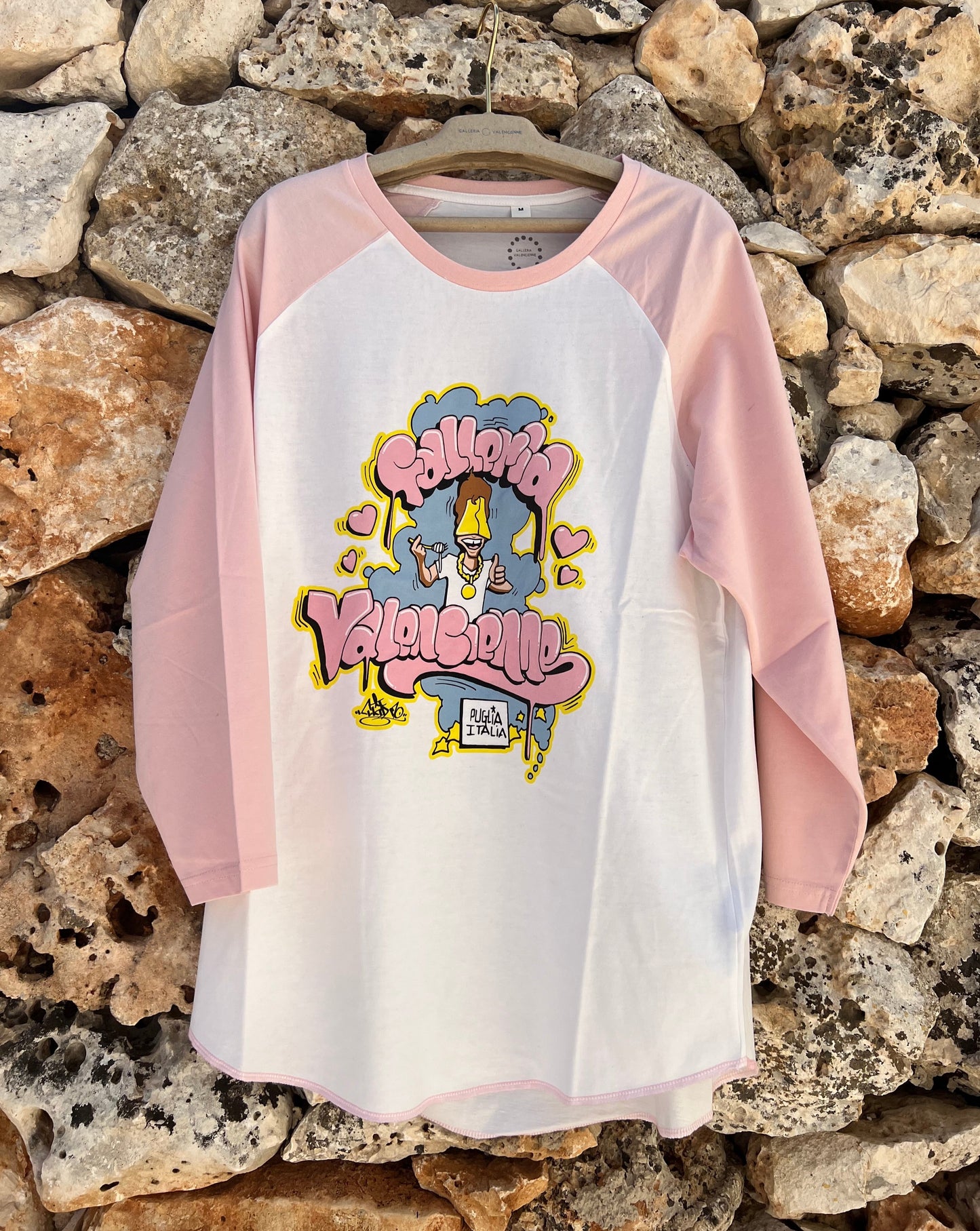 T-shirt - T-Kid 170 x Galleria Valencienne - Rose