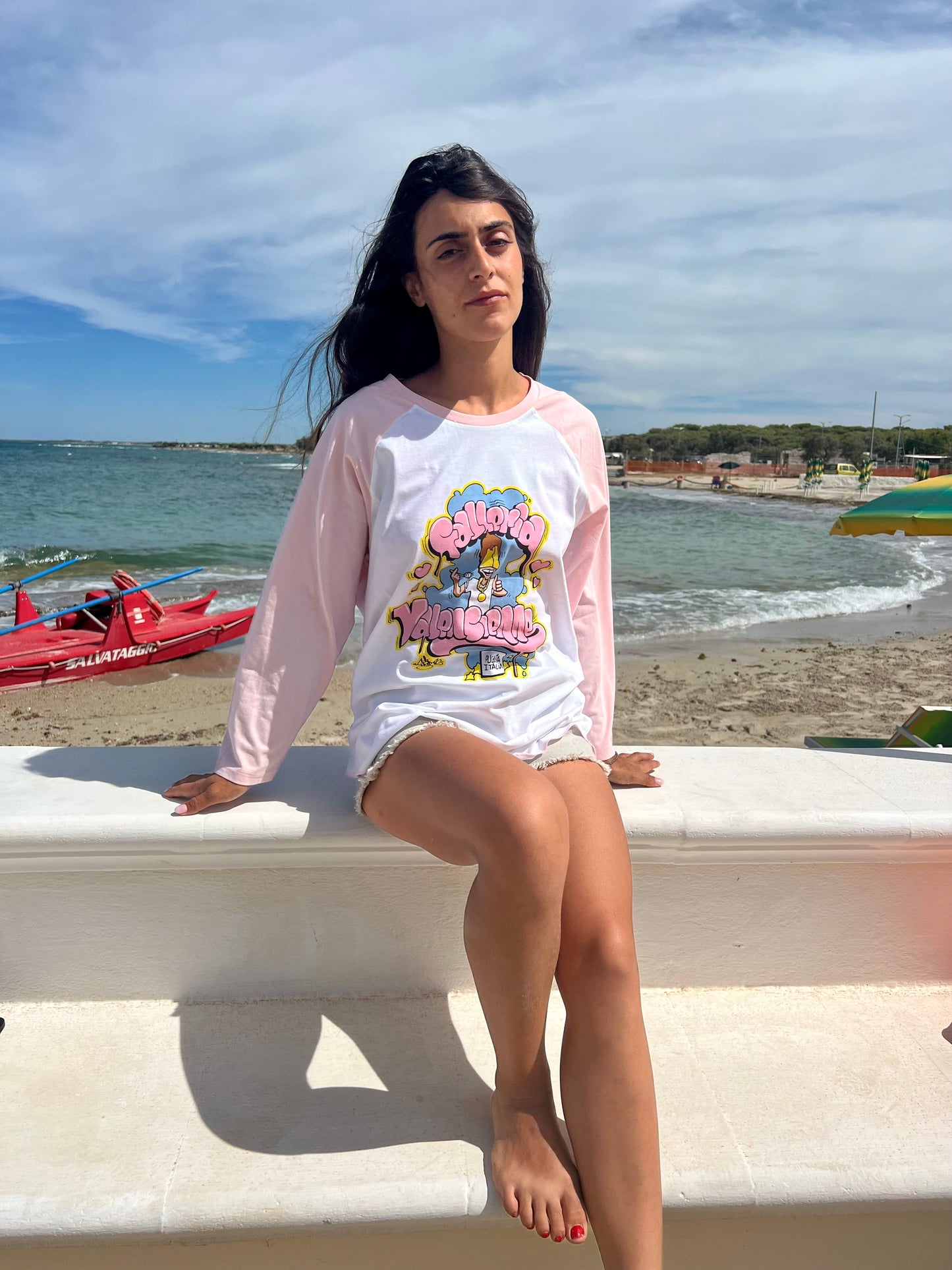 T-shirt - T-Kid 170 x Galleria Valencienne - Rose