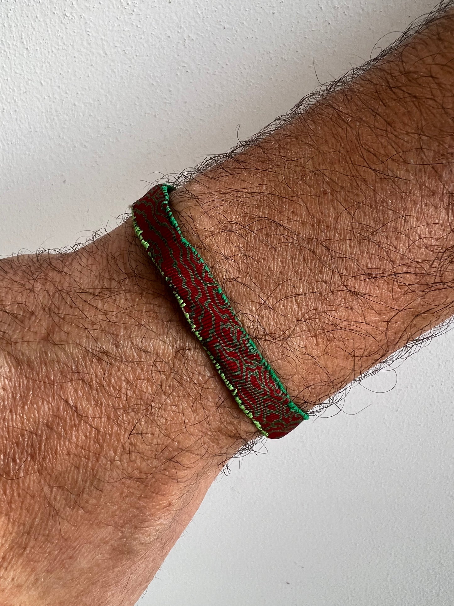 Bracelet Men - The Adjustable Tie Embroidered bracelet 3