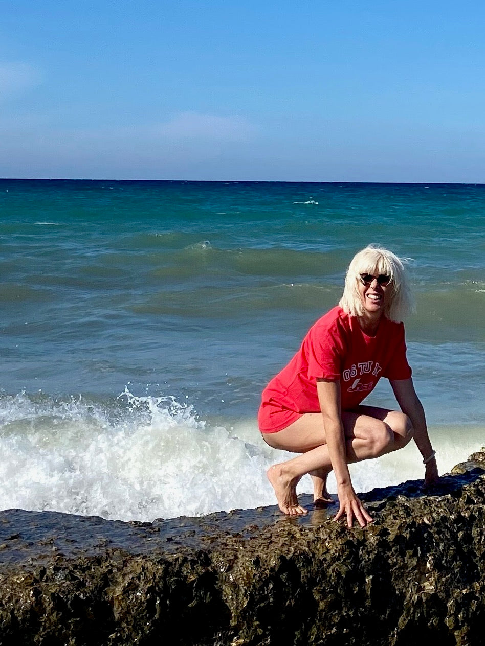 T-Shirt Ostuni Sirena Caribbean blu