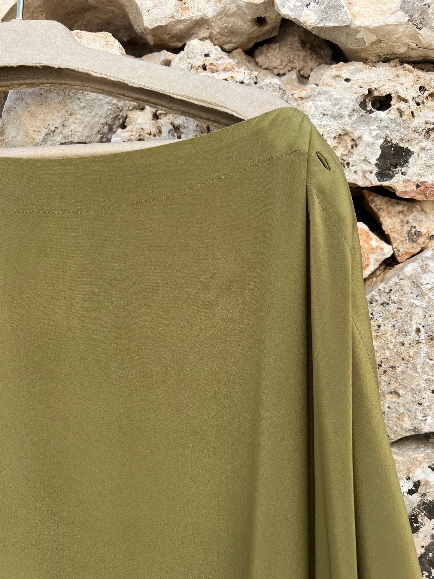 Dress - TANAGRA - Extra Long / Olive