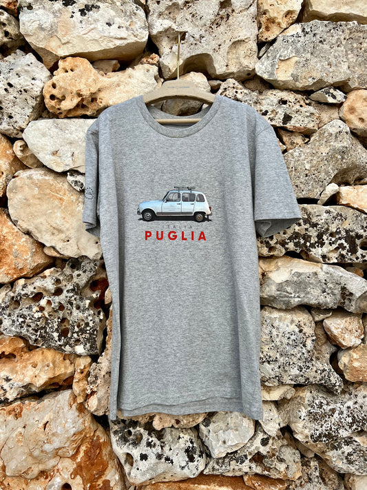 T-shirt - Grey Classic 4 L Car Unisex