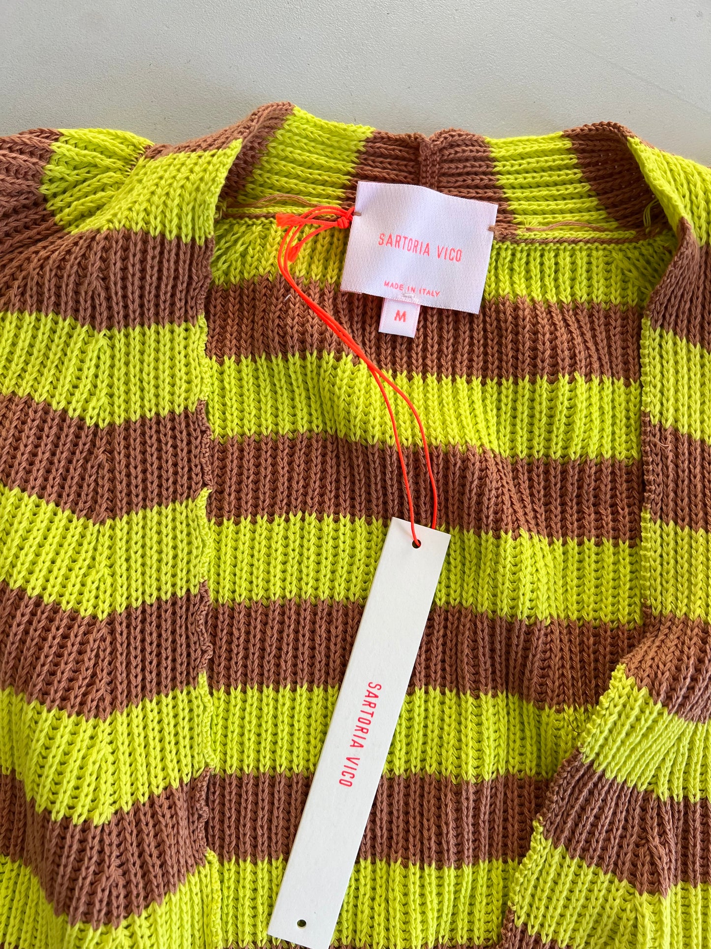 Top - Stripy Cardigan Sartorial Vico