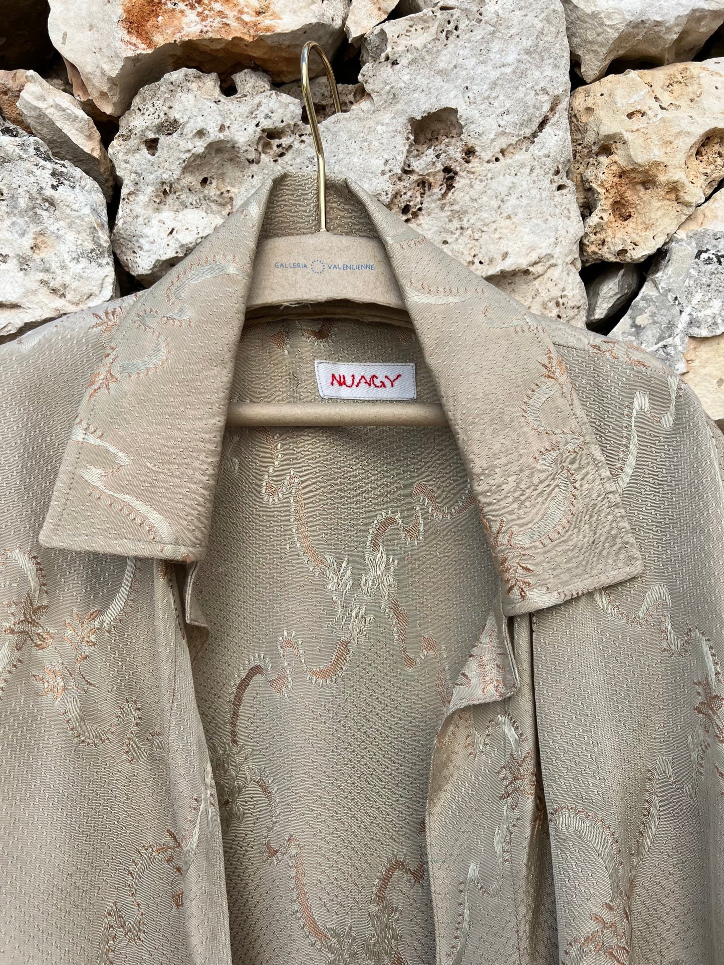 Veste - BEIGE &amp; FLEUR OR - Nuagy