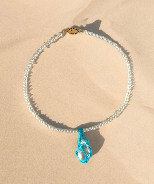 Collana - Perle naturali d'acqua dolce