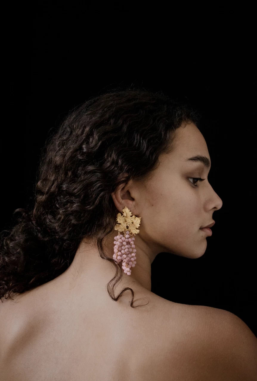 Earrings - ADILE LIGHT PINK