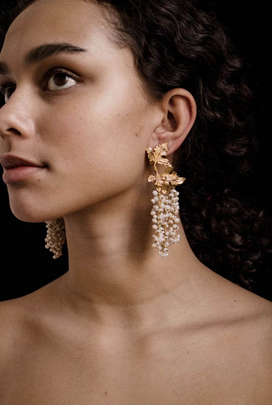 Earrings - LAILA IVORY