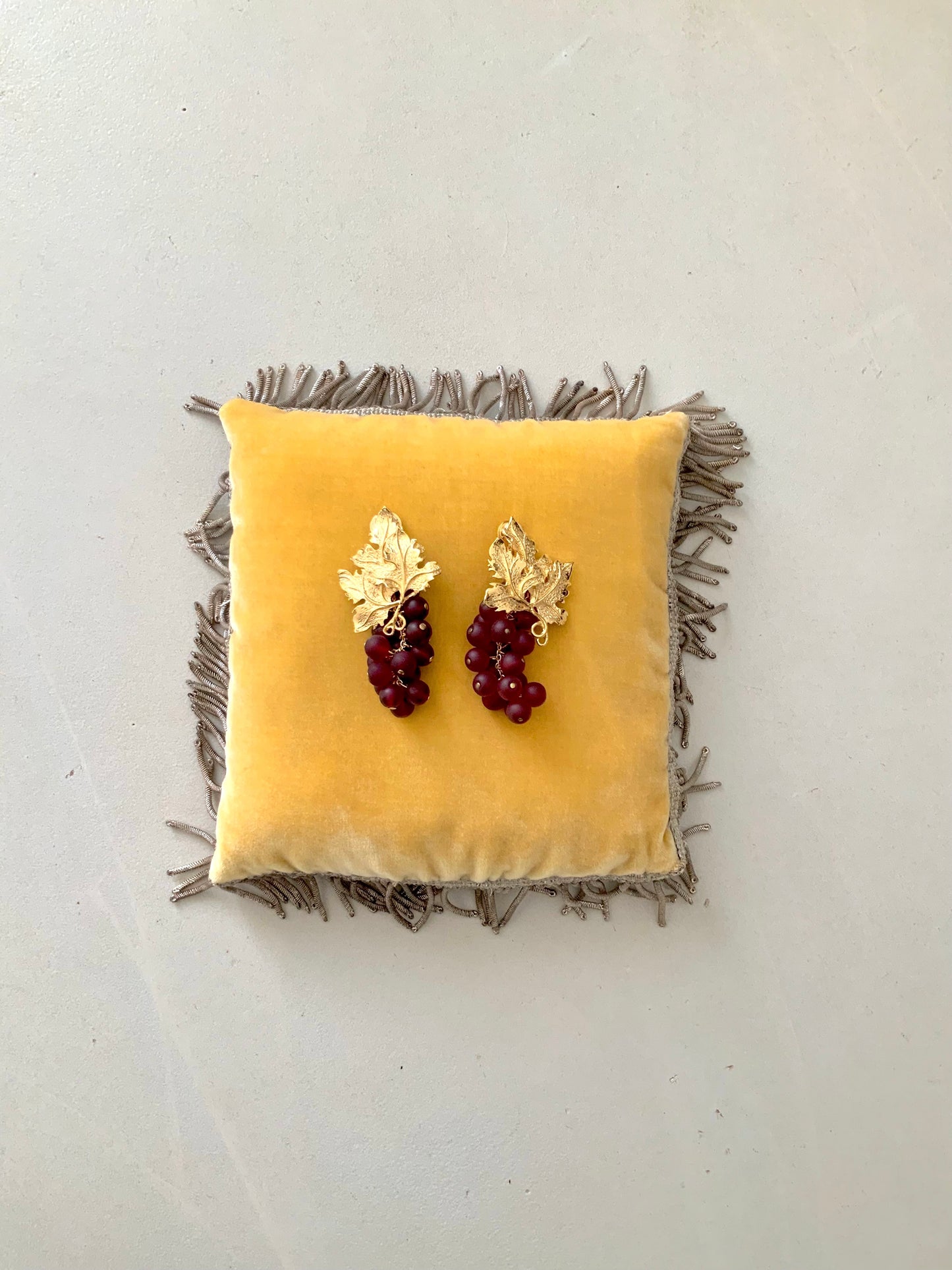 Earrings - ADILE BURGUNDY