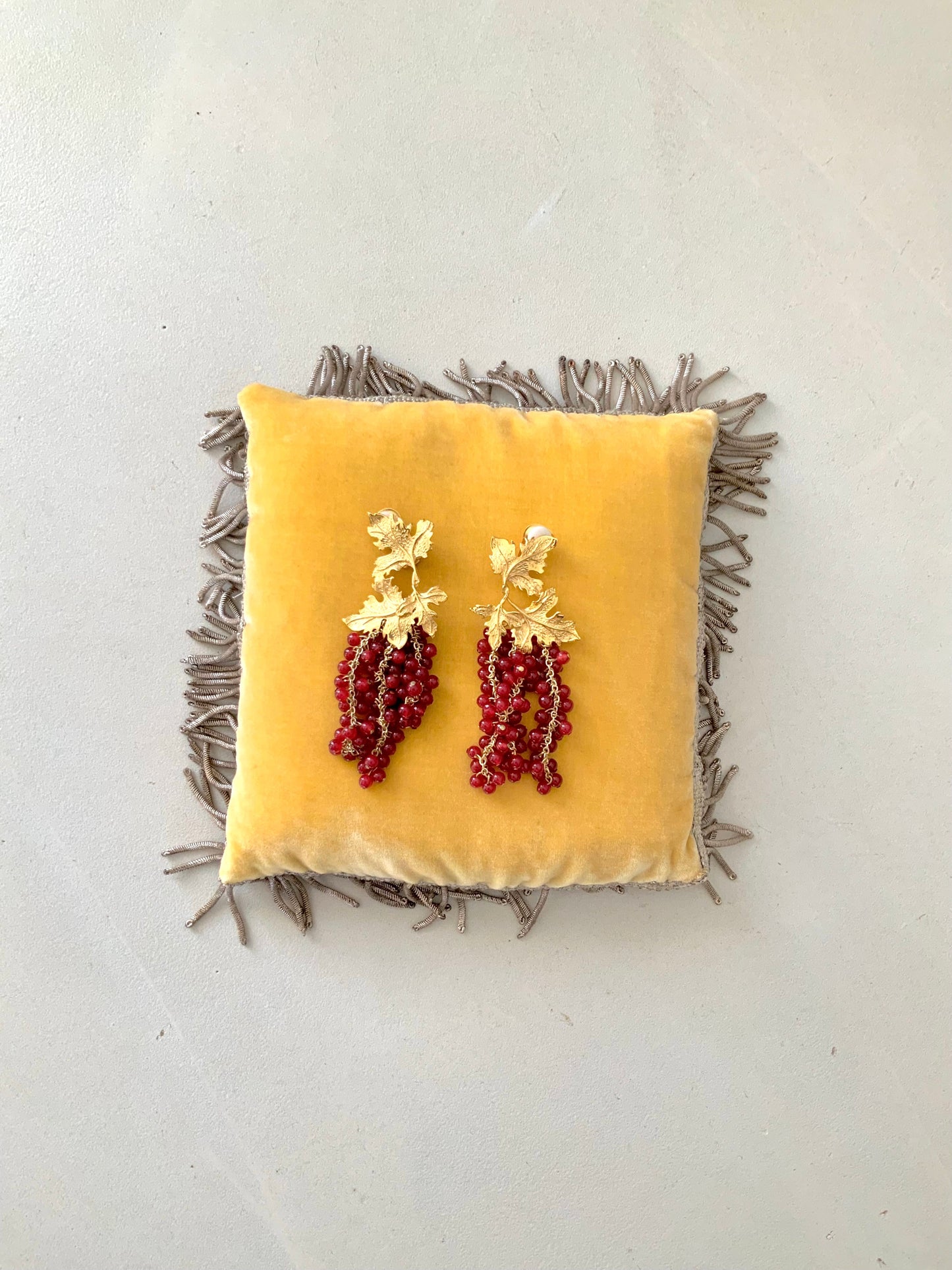 Earrings - LAILA RED