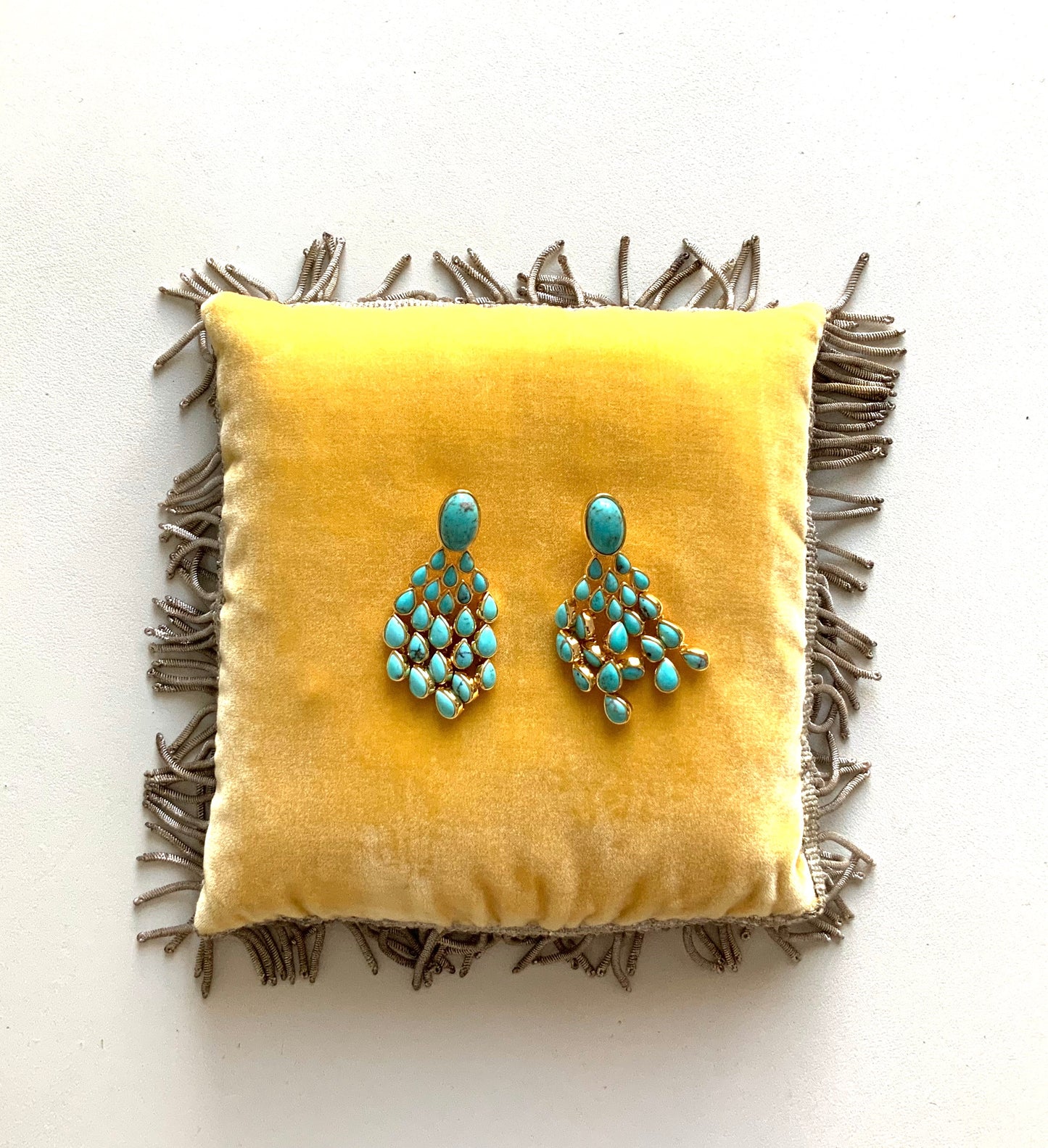 Earrings - Cherokee turquoise - Aurelie Bidermann