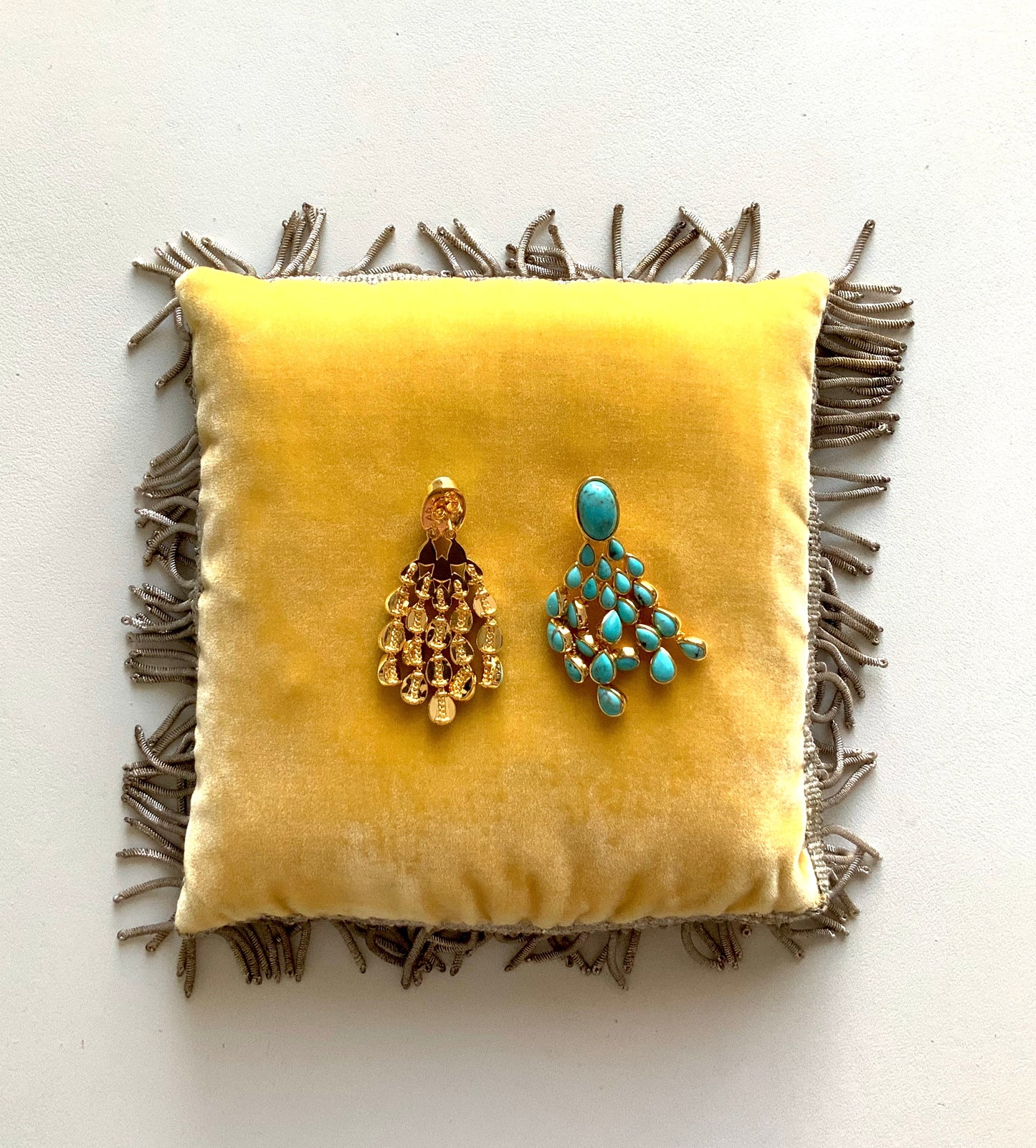 Earrings - Cherokee turquoise - Aurelie Bidermann