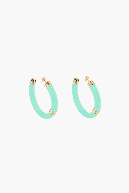 Boucles d'oreilles - KATT TURQUOISE