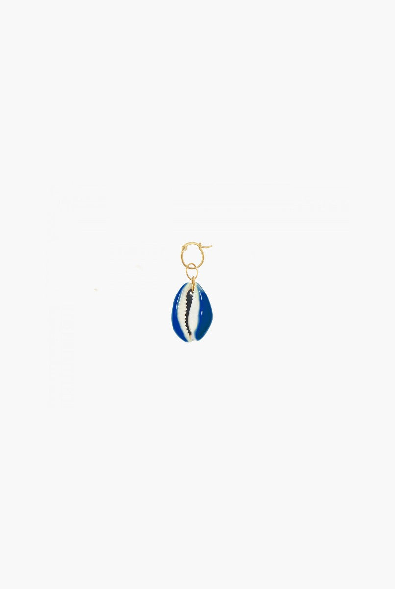 Earrings - Shell Merco Night Blue